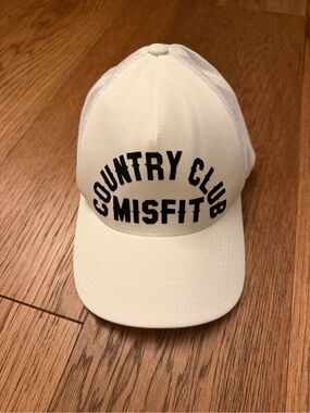 G/FORE White 'Country Club Misfit' snapback hat